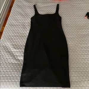 Zara black body tank dress